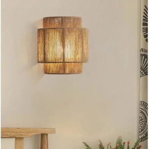 Beige Wandleuchte
