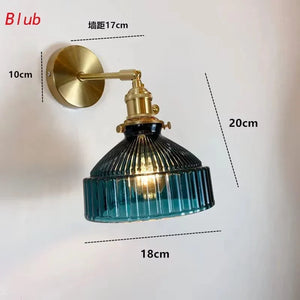 Luminaire Bleu