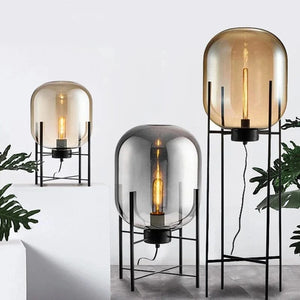 Luminaire Verre Fumé