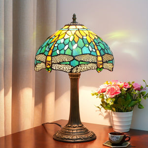 Lampe à poser bleu