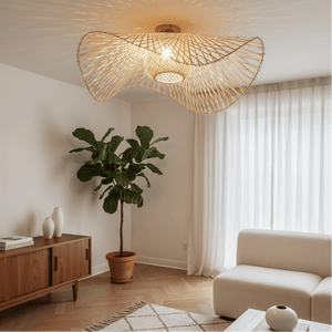 Plafonnier bambou