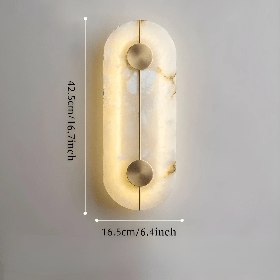 Applique murale blanche design