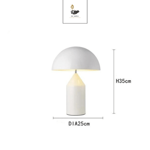 BLANC 35 CM / PAS D'AMPOULE Lampe de table design italien