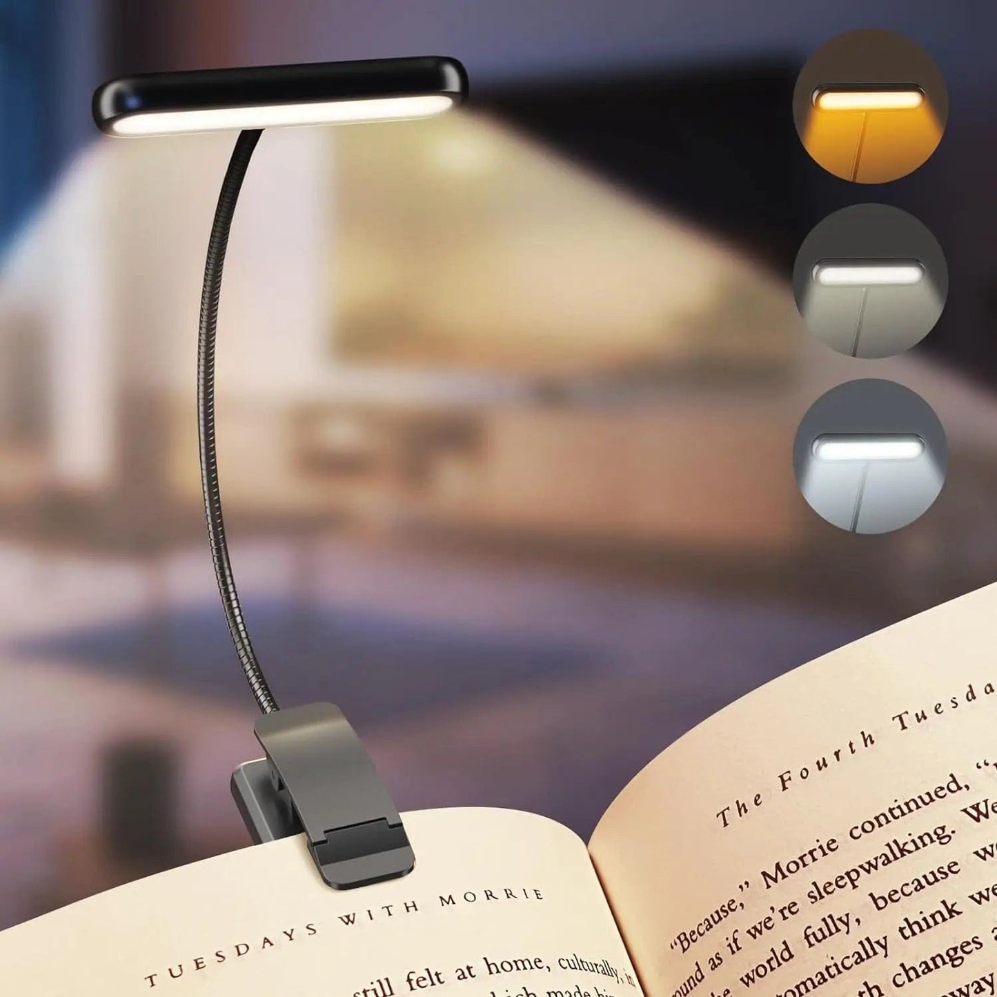 Lampe de lecture pour lit