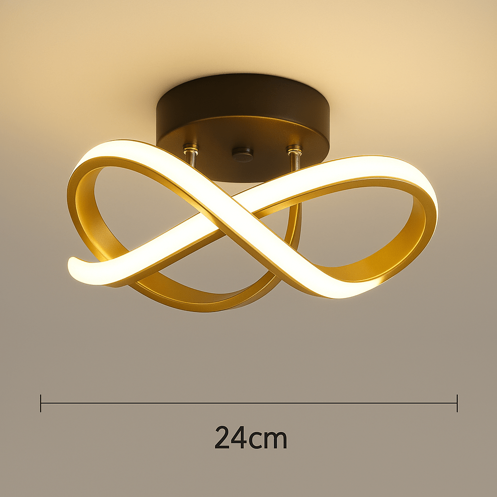 OR / TRICOLORE (CONTRÔLE TÉLÉCOMMANDE) Lampe Plafond Design