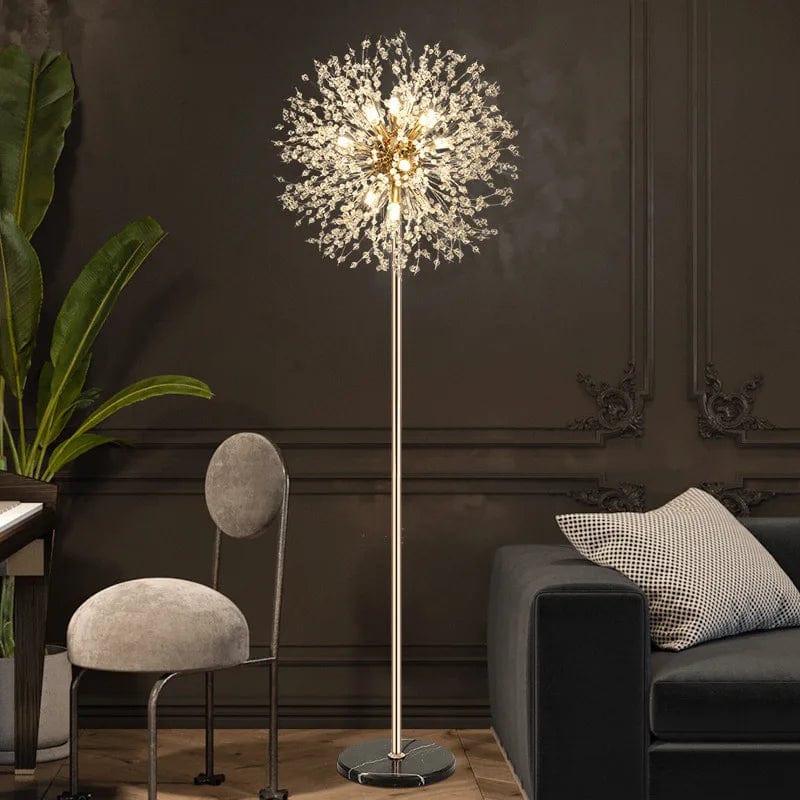 Stehlampe Stern Kristall