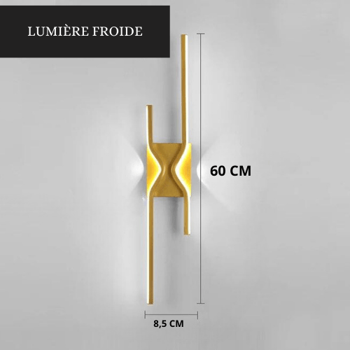 OR / LUMIÈRE FROIDE Applique murale led interieur