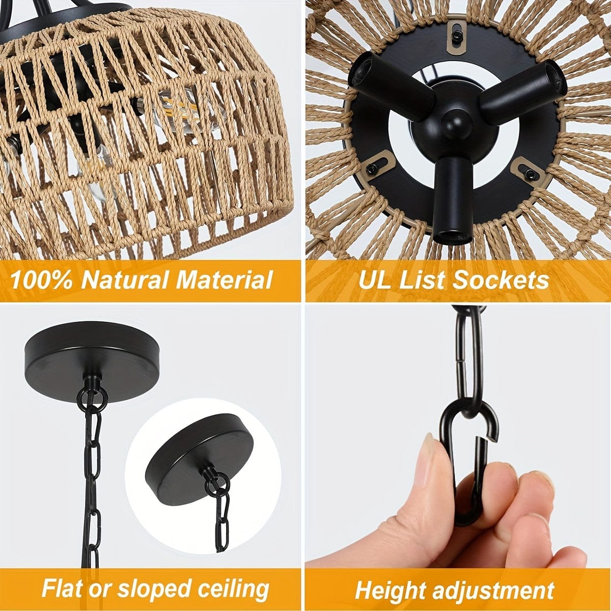 Suspension campagne chic