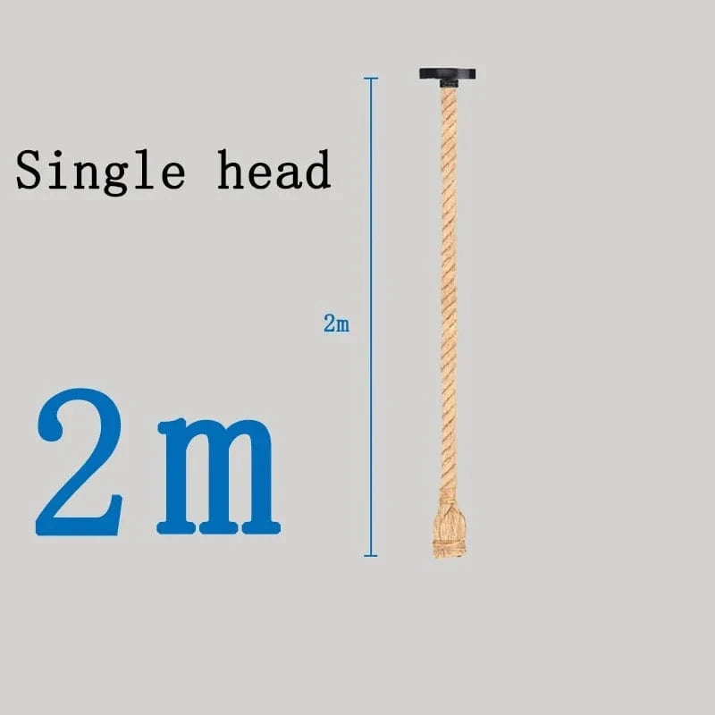 Single Head-2m Suspension corde nœud de Marin
