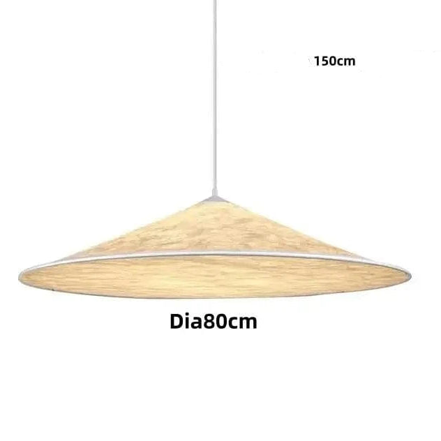 D80CM / White light 6000K Suspension en tissu design créative