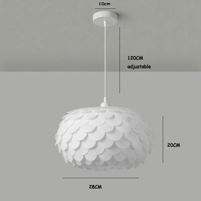 Chandelier Suspension fleur de lotus