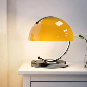 Lampe à poser orange
