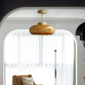Plafonnier en verre