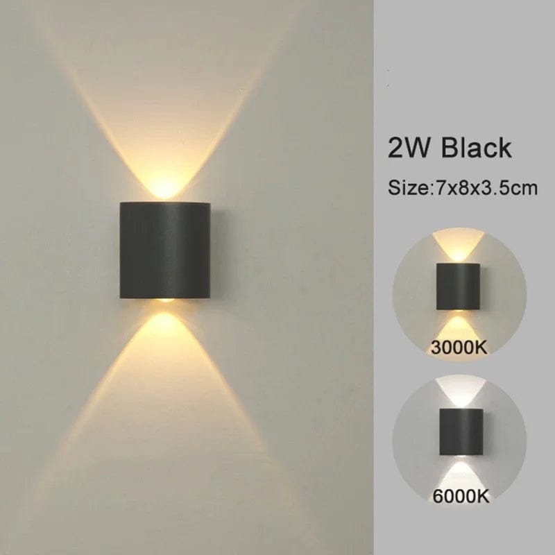 2W 1 / Cool White(5500-7000K) / NO waterproof APPLIQUE EXTERIEUR 14
