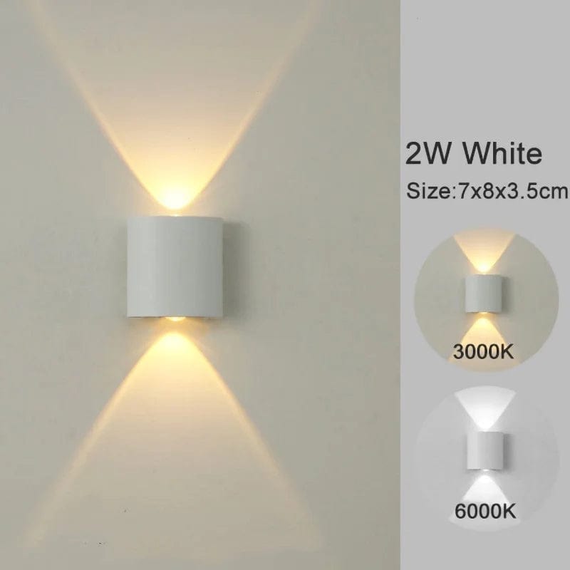 2W / Cool White(5500-7000K) / NO waterproof APPLIQUE EXTERIEUR 14