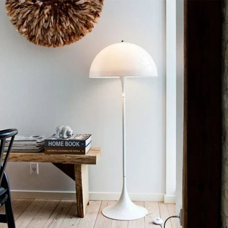 50 CM x 135 CM / LUMIÈRE NEUTRE Lampadaire design italien années 70