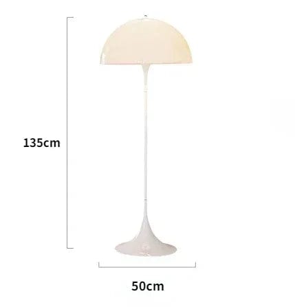 50 CM x 135 CM / LUMIÈRE NEUTRE Lampadaire design italien années 70