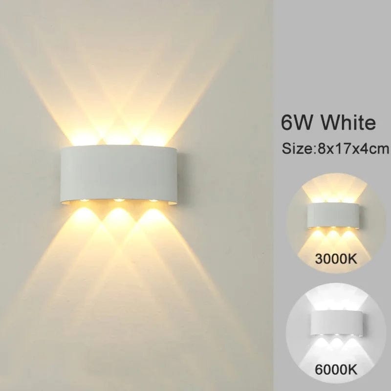 6W 1 / Cool White(5500-7000K) / NO waterproof APPLIQUE EXTERIEUR 14