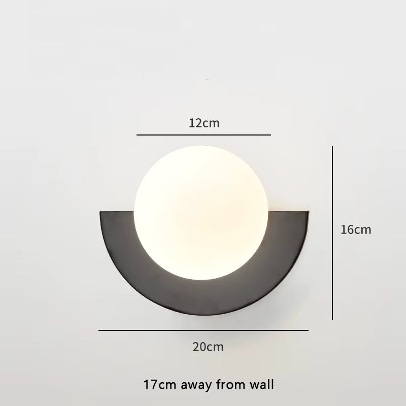 Applique murale colorée design minimaliste