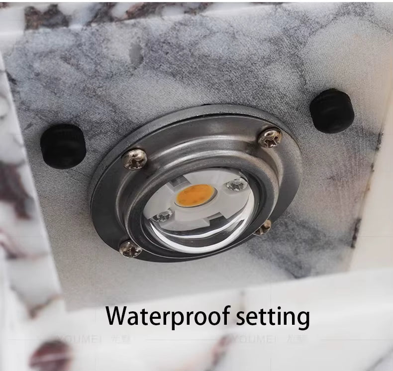 Applique murale marbre noir Marquina