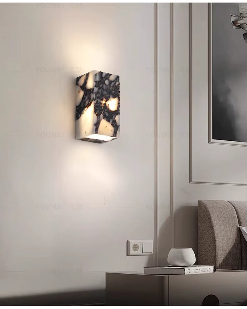 Applique murale marbre noir Marquina