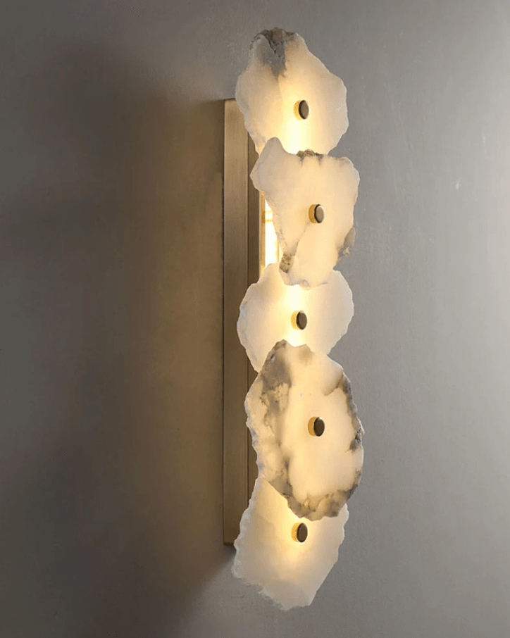 Applique murale en marbre naturel
