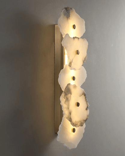 Applique murale en marbre naturel
