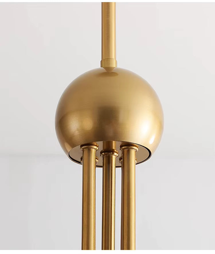 Lustre boule 5 têtes