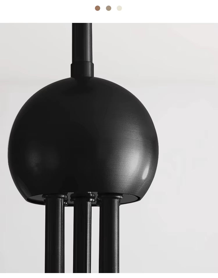 Lustre boule 5 têtes