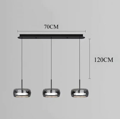 Suspension multiple verre