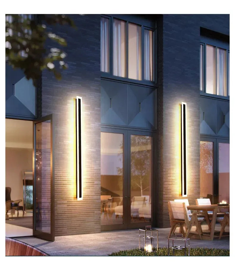 Barre LED extérieure aluminium IP65