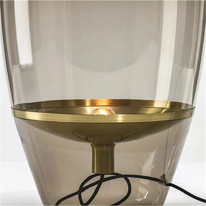 Lampe en verre design