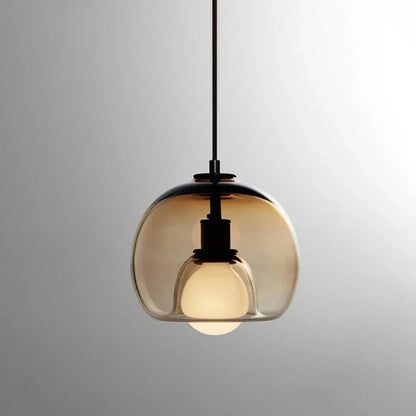 Suspensions en verre teinté