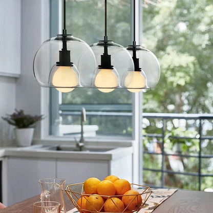 Suspensions en verre teinté