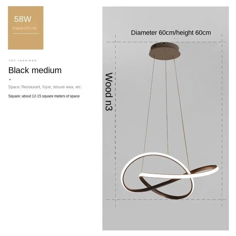 Lampe led suspendue