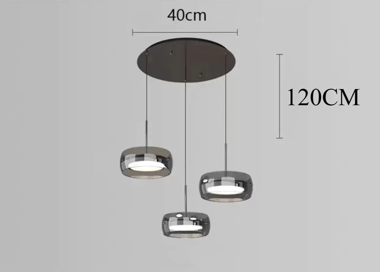 Suspension multiple verre