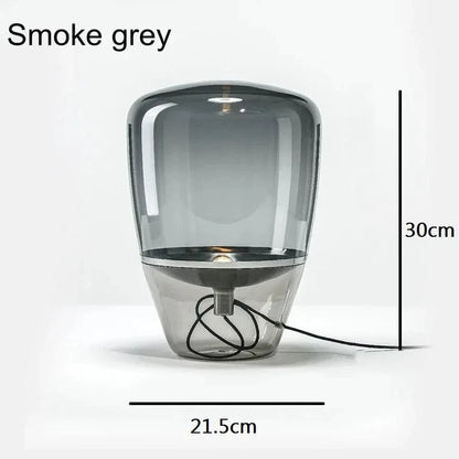 Lampe en verre design