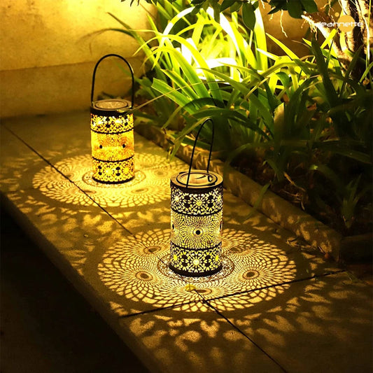 A Lampe de jardin exterieur