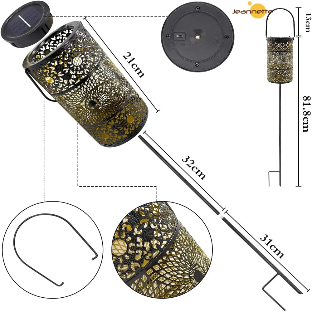 A Lampe de jardin exterieur