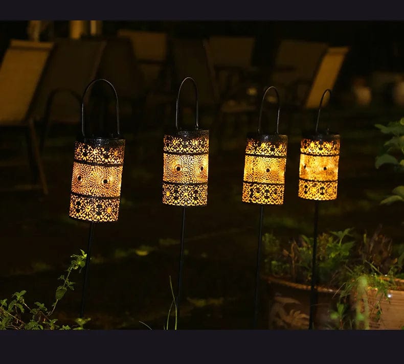 A Lampe de jardin exterieur