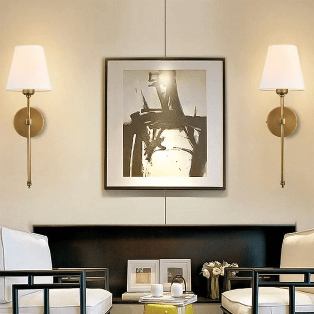 Applique murale avec abat-jour