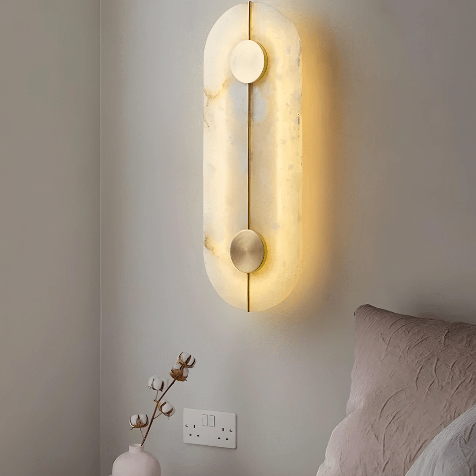 Applique murale blanche design