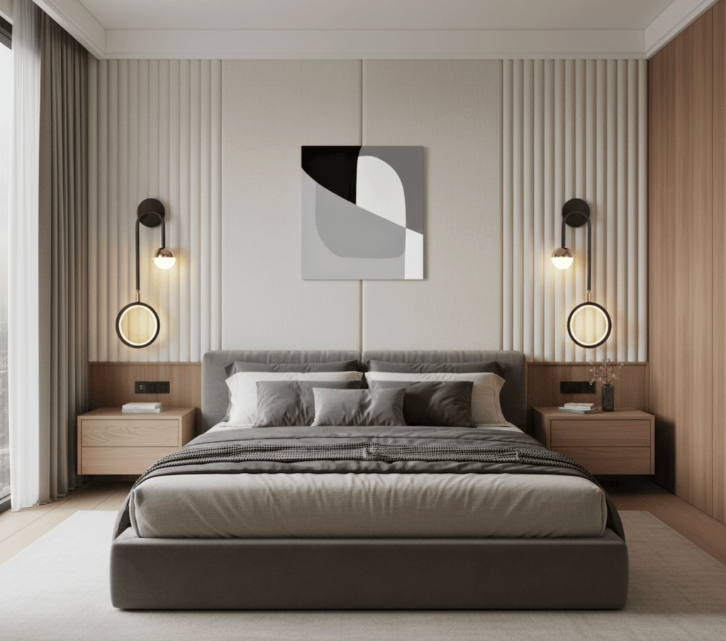 Applique murale boule led design moderne