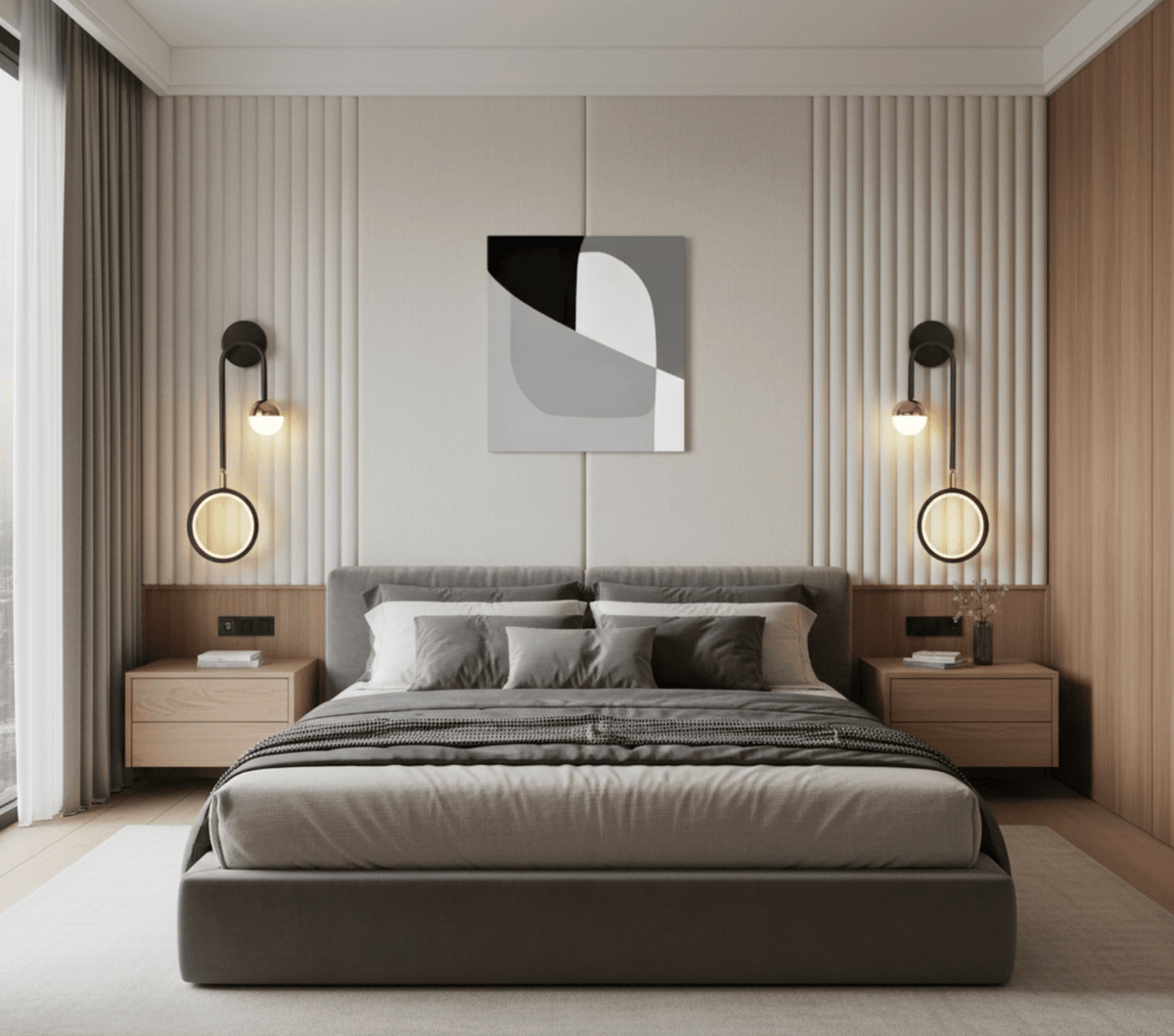 Applique murale boule led design moderne