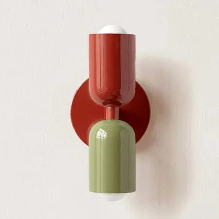 No21 Dark red Applique murale design scandinave