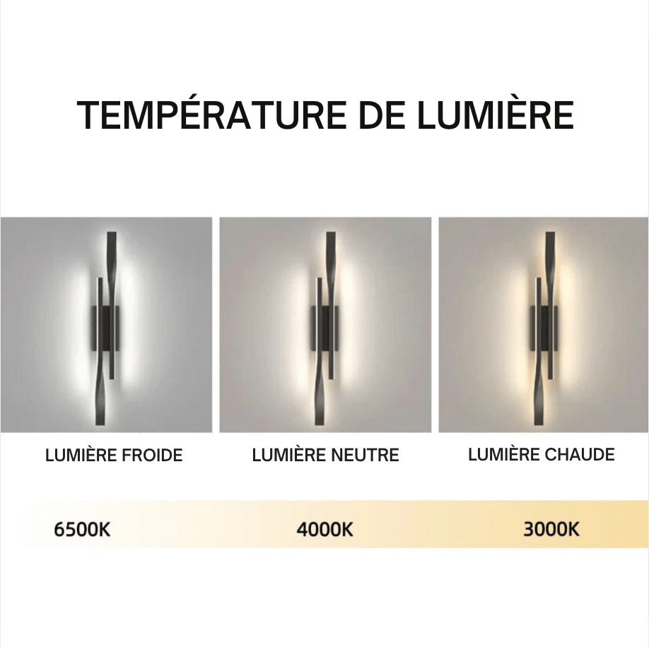 Applique murale dimmable