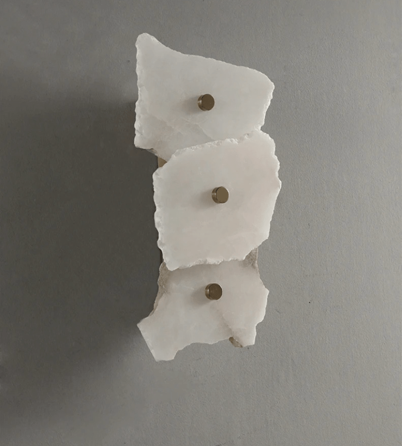 Applique murale en marbre naturel