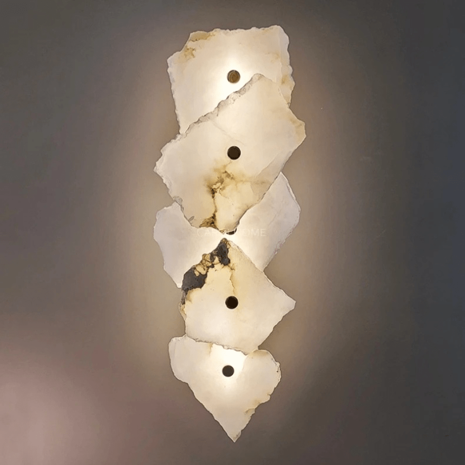Applique murale en marbre naturel