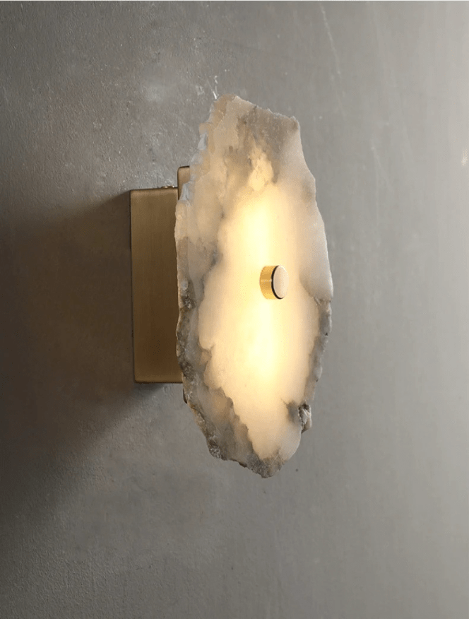 Applique murale en marbre naturel