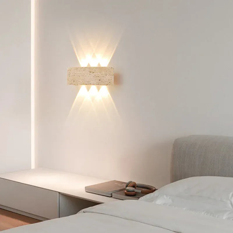 Applique murale en pierre design minimaliste